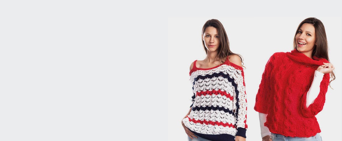 Teplé pletené svetry